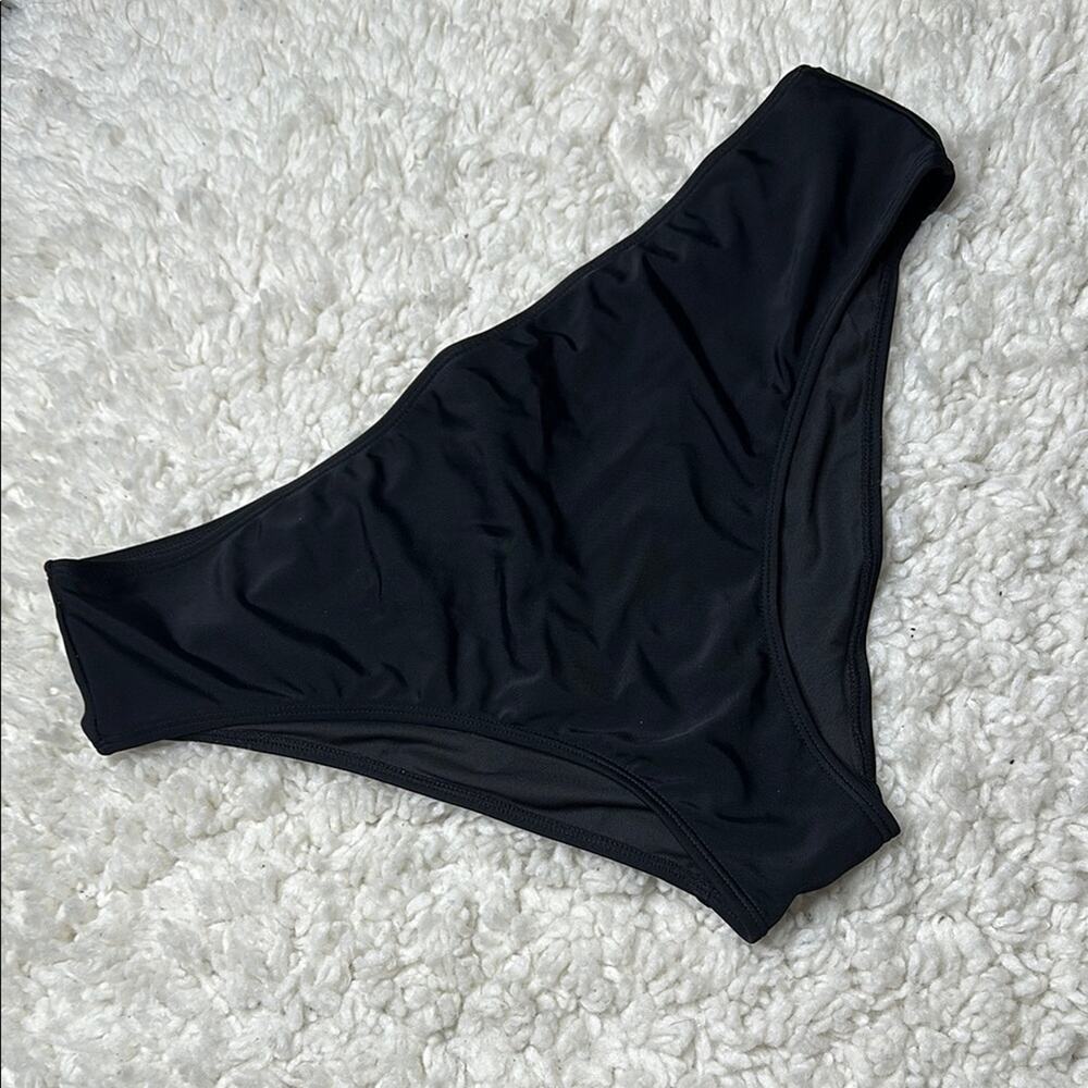 Cupshe Black Classic Cheeky Swimwear Bottom Panties Swimsuit Swim Bottoms Basic